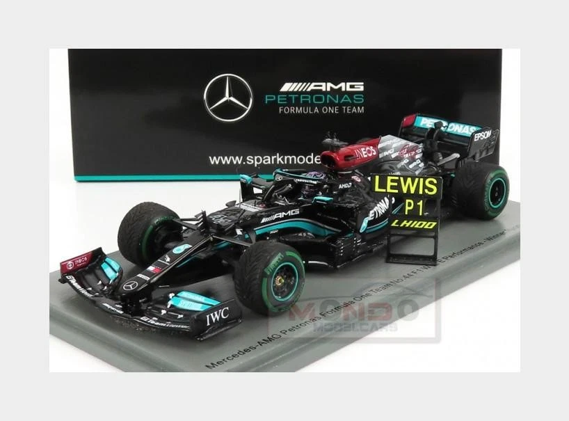 1:43 SPARK Mercedes Gp F1 W12 #44 Winner Sotchi Russian Gp 2021 Hamilton S7695 - Immagine 1 di 2