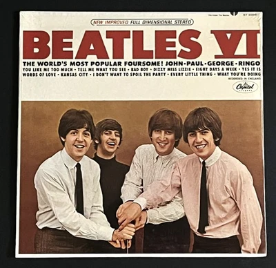 The Beatles-Beatles VI-1965 US Capitol ST 2358 LP-SEALED! - Image 1 of 3