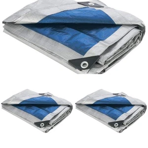 3 Lonas 9 x 12 Para Cubrir El Sol Y La Lluvia Fiestas Terrasse Playa Toldos Carpas - Bild 1 von 3