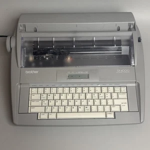 Brother SX-4000 tragbare elektronische Schreibmaschine mit LCD-Bildschirm GETESTET - OHNE FARBBAND - Bild 1 von 9