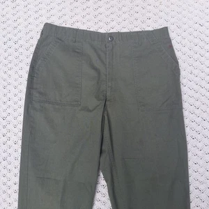 Pantalon de presse durable utilitaire vintage OG-507 militaire armée vert pantalon - 42x31 - Photo 1/16