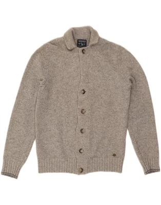 Suéter Cárdigan Suéter Woolrich Para Hombres XS Gris Lana DV04 Foto 1 de 3