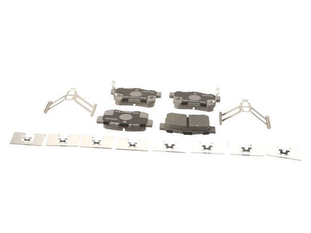 Juego de pastillas de freno traseras para 2001-2003 Acura CL 2002 TG325HZ plata cerámica Foto 1 de 1