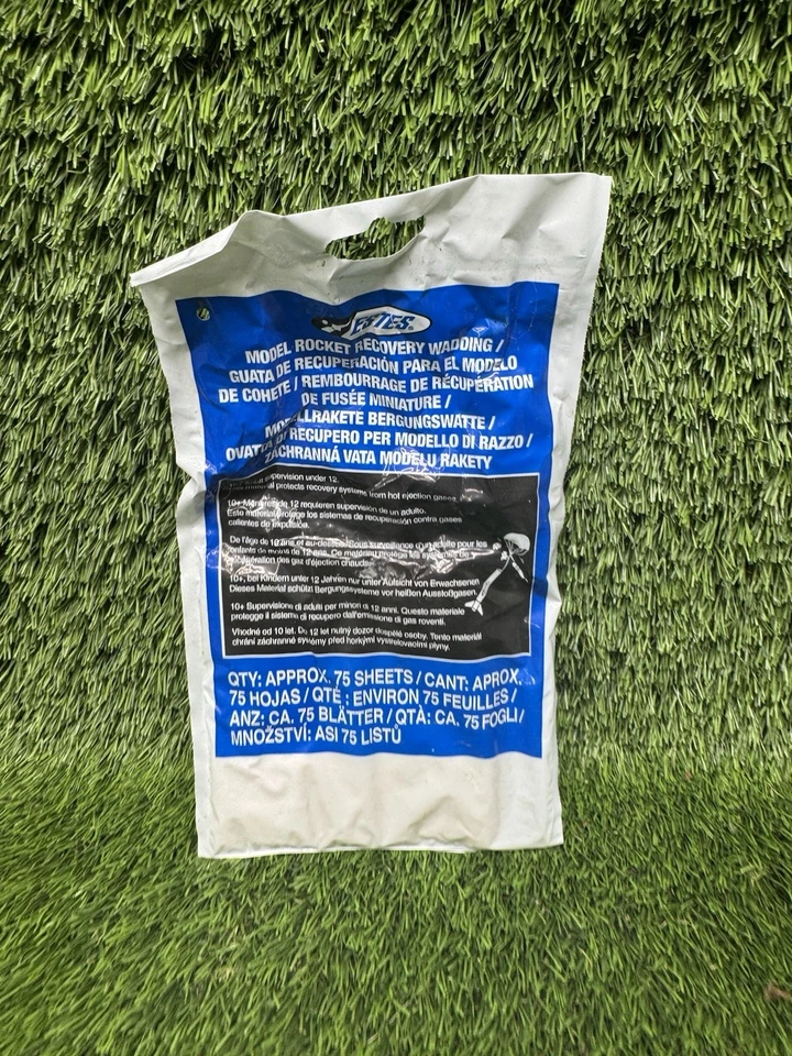 Estes Model Rocket Recovery Wadding  - Image 1 of 1