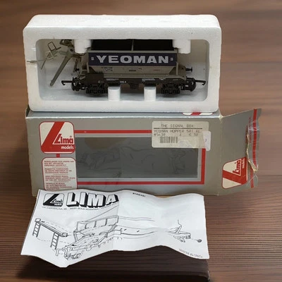 LIMA 305637 Yeoman PCA Cement Hopper Wagon OO Gauge – Boxed Model Rail VGC - Image 1 of 4
