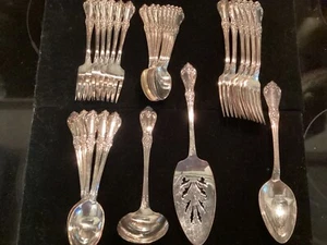 VANESSA FRANCESCA de Oneida - JUEGO DE 34 PIEZAS - PLATEADO - - Imagen 1 de 6