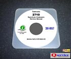 Tektronix TEK 2710 SERVICE MANUAL CD With Complete A3 Diagrams