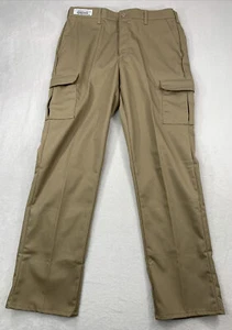 Red Kap Work Pants Men's 38x36 Industrial Cargo Khaki Beige Trousers PT88KH0 - Picture 1 of 11