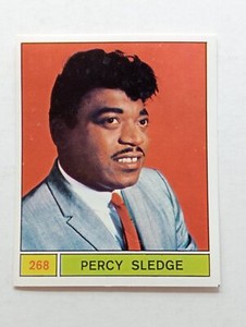 Panini Singanti Year 1969 NEW figure number 268 PERCY SLEDGE