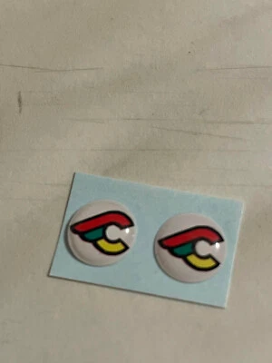 2 resin stickers for racing bikes compatible Cinelli SC - Image 1 of 2