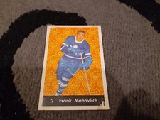 1961-62 Parkhurst Frank Mahovlich Vintage Hockey Card #2 L@@K!!