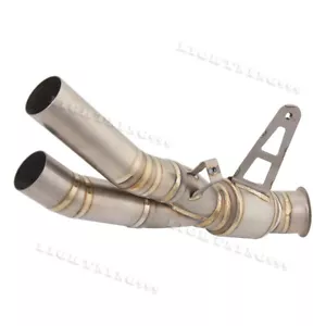 Tubo medio de escape para motocicleta Triumph Speed Triple 1200RS 1200RR 2022 2023 - Imagen 1 de 10