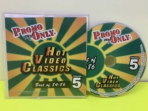 🔥 Promo Only DVD Hot Video Classics Best of 1984-1986 Vol 5 Music Videos MTV - Picture 1 of 2