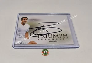 2020 Futera Unique Triumph Autograph Phil Jagielka 12/25 - Picture 1 of 2