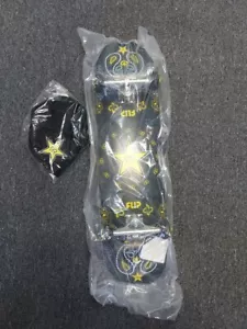 NEW UNOPEND RARE UNIQUE ROCKSTAR FLIP PROMO SKATEBOARD INCLUDE KNIT ROCKSTAR HAT - Picture 1 of 5