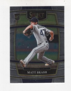 2022 SELECT BASEBALL CONCOURSE ROOKIE MATT BRASH SEATTLE MARINERS #1