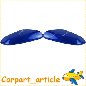 Front LH&RH Rearview Mirror Housing Cap Cover Trim For Honda Civic 2016-20 Blue - Picture 1 of 10