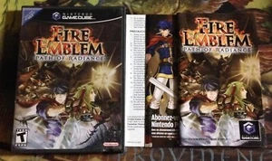 Fire Emblem Path of Radiance Nintendo GameCube Game Case + Booklet ONLY RPG Rare - Picture 1 of 1