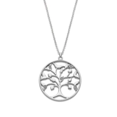 Collana Donna Lotus Style LS2084/1/1 In Acciaio Con Albero Della Vita - Immagine 1 di 2