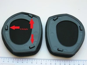 Polster für Sennheiser RS165 RS175 RS185 HDR165 HDR175 HDR185 TR165 TR175 TR195 - Picture 1 of 5