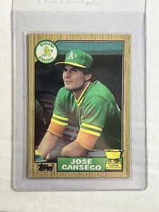 1987 Topps Jose Canseco #620 Oakland Athletics Card - Picture 1 of 2