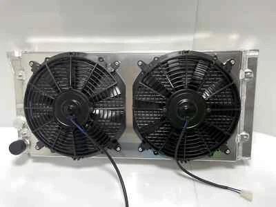 Ajuste Volkswagen Corrado VR6 SLC 2.8L 2.9L 1991-1995 radiador de aluminio + cubierta + ventilador Foto 1 de 4