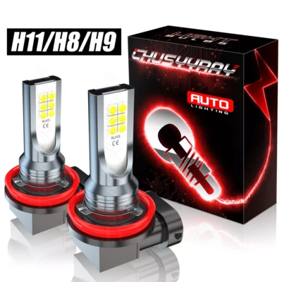 2x H8 H11 H16 6000k LED bombillas antiniebla para Buick Rainier 2004-2007 Foto 1 de 4