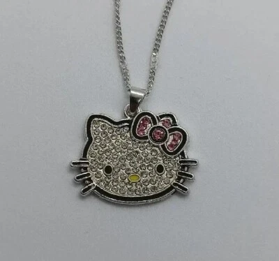 Colar de strass Hello Kitty - Imagem 1 de 4