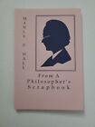 From a Philosopher?s Scrapbook - Manly P. Hall Brand New