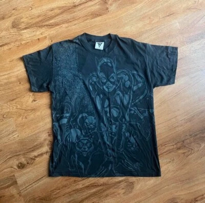 Camiseta de colección de una sola puntada 1992 DC Comics Michelle Pfeiffer gato mujer Foto 1 de 4