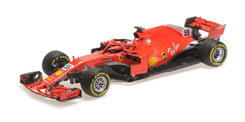 BBR Modelos 1:18 FERRARI SF71H CARLOS SAINZ TESTING FIORANO ENERO 2021 Foto 1 de 1