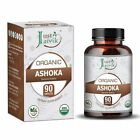 Just Jaivik Organic Ayurveda herbal Formula Ashoka 750mg (90 Tablets)