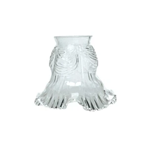 Tono de luz tulipán con volantes con cuello de ajuste de 57 mm - Imagen 1 de 8