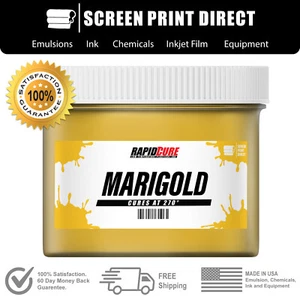 Marigold - Screen Printing Plastisol Ink - Low Temp Cure 270F - 5 Gallon - Picture 1 of 5