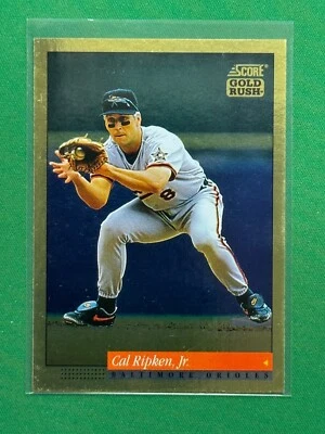 1994 Score Baseball Gold Rush Parallel No85 Cal Ripken Jr - Изображение 1 из 2