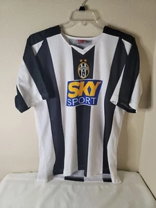 Camiseta deportiva de fútbol Juventus FC Sky para hombre XXL a rayas negra blanca - Junt - Imagen 1 de 4