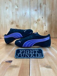 PUMA ETOILE SUEDE 2 Women Womens Size 9 Running Shoes Sneakers Black & Purple