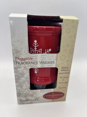 Calentadores de velas colección navideña fragancia enchufable copos de nieve nuevos en caja Foto 1 de 4