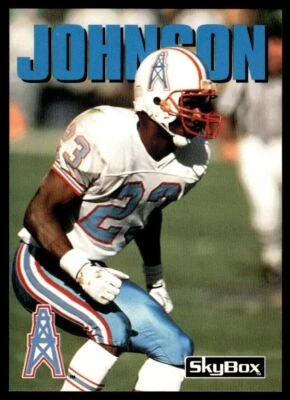 1992 SkyBox Impact #151 Richard Johnson - Houston Oilers - Image 1 of 2