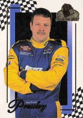 2001 Press Pass Premium NASCAR Racing #16 Robert Pressley - Image 1 of 3