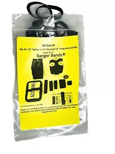 Ranger Bands® 30 unidades bandas tácticas de goma EPDM de alta resistencia supervivencia EE. UU. - Imagen 1 de 6