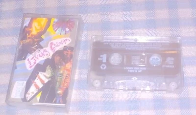 LIVING COLOUR TIME'S UP Cassette Tape OG 1990 Rock Funk Metal Rare PLAY TESTED - Image 1 of 2