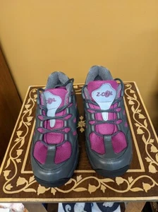 Z-Coil Freedom S/R FW-K1408 WOMEN'S 6 Walk/Run Shoe Gray/pink Enclosed Coil - Picture 1 of 7