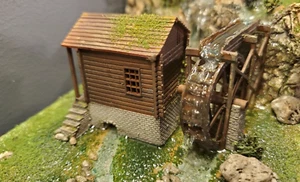 N scale building 1:160 watermill - Picture 1 of 8