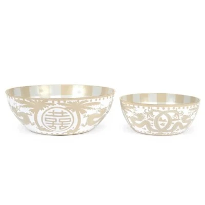 Cuenco para servir Jaye's Studio color topo y blanco Milly & Lilly Foto 1 de 4