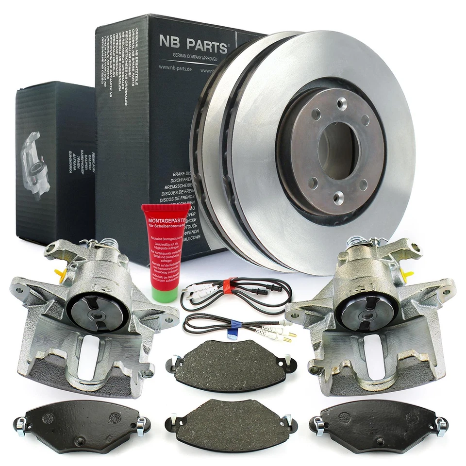 Bremssättel Bremsscheiben Bremsbeläge vorne für Citroën C5 II DC Break DE RC RE - Bild 1 von 4