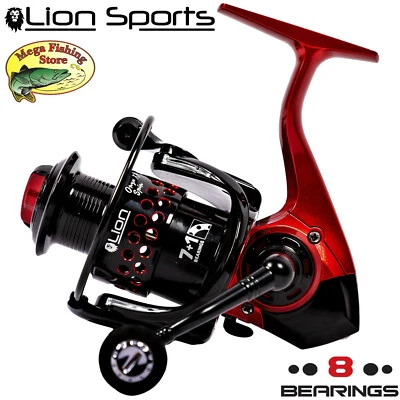 LION Onyx XP Trout Spinrolle - Forellen UL Spin Rolle / Ultra Light Angelrolle