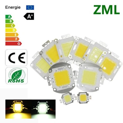 10W 20W 30W 50W 70W 100W POWER Epistar COB LED Bead Warm/White Chip 10V 32V - Image 1 of 4