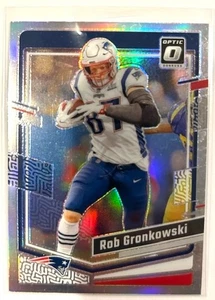 2023 Panini Donruss Optic Football Rob Gronkowski Silver Prism #132 Patriots - Picture 1 of 2