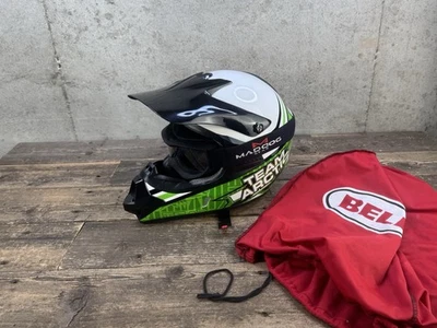 Team Arctic Cat Helmet With Goggles Racing XL Snowmobile Atv Motocross - Image 1 of 4